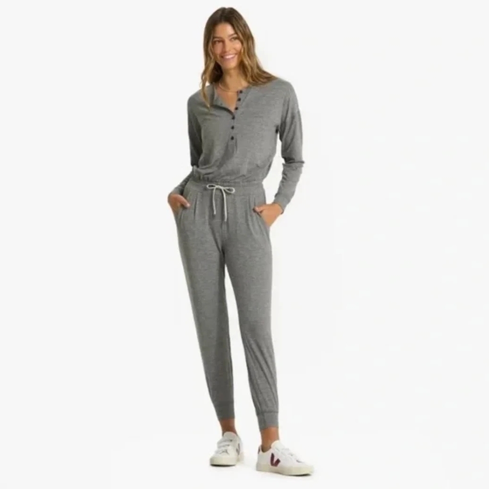Heather Gray Women's Jumpsuit
